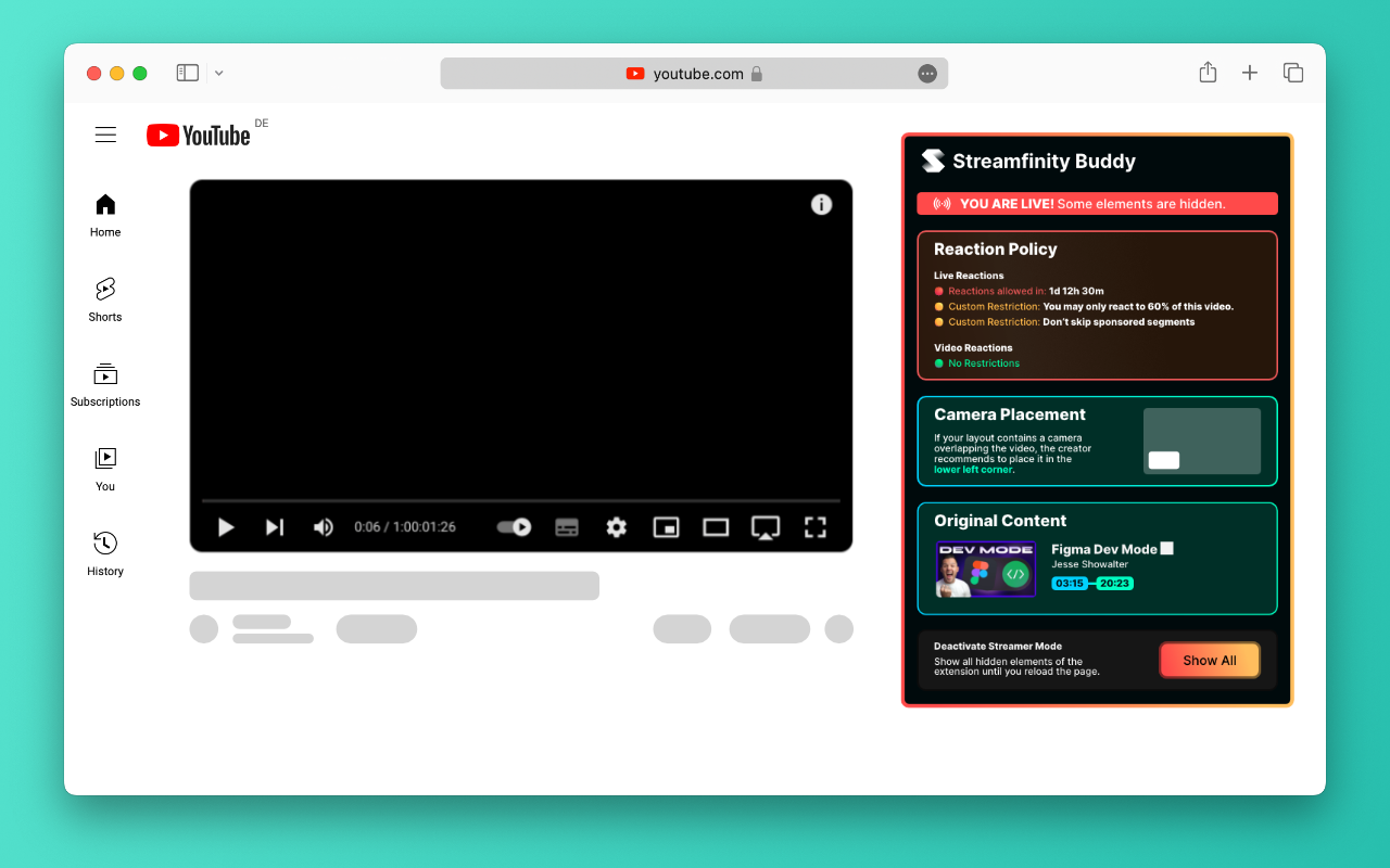 Streamfinity Buddy chrome谷歌浏览器插件_扩展第1张截图