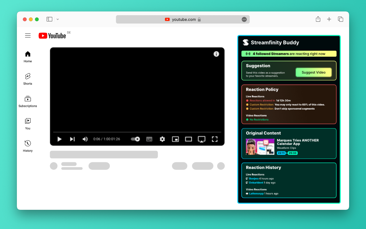Streamfinity Buddy chrome谷歌浏览器插件_扩展第2张截图