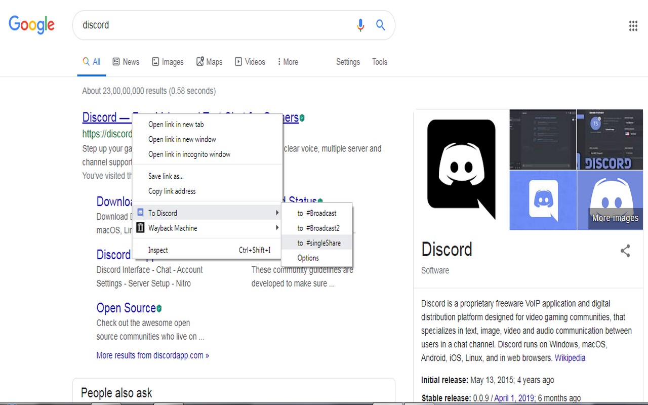To Discord chrome谷歌浏览器插件_扩展第3张截图