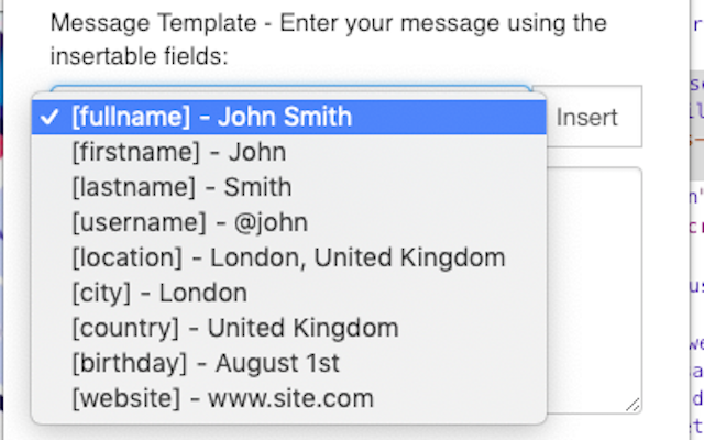 Twitter Message Assistant chrome谷歌浏览器插件_扩展第1张截图