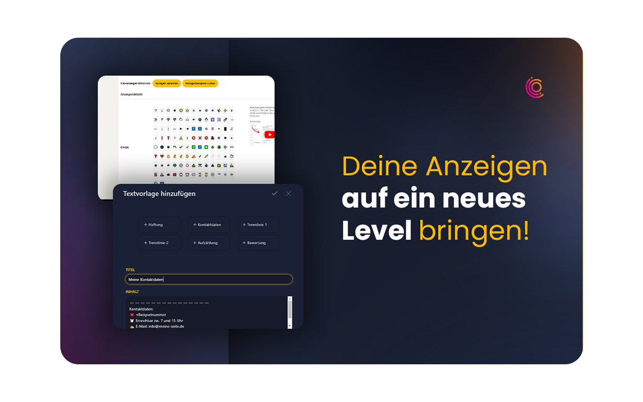 Kleinanzeigen-Enhanced - Das ultimative Kleinanzeigen Tool chrome谷歌浏览器插件_扩展第3张截图