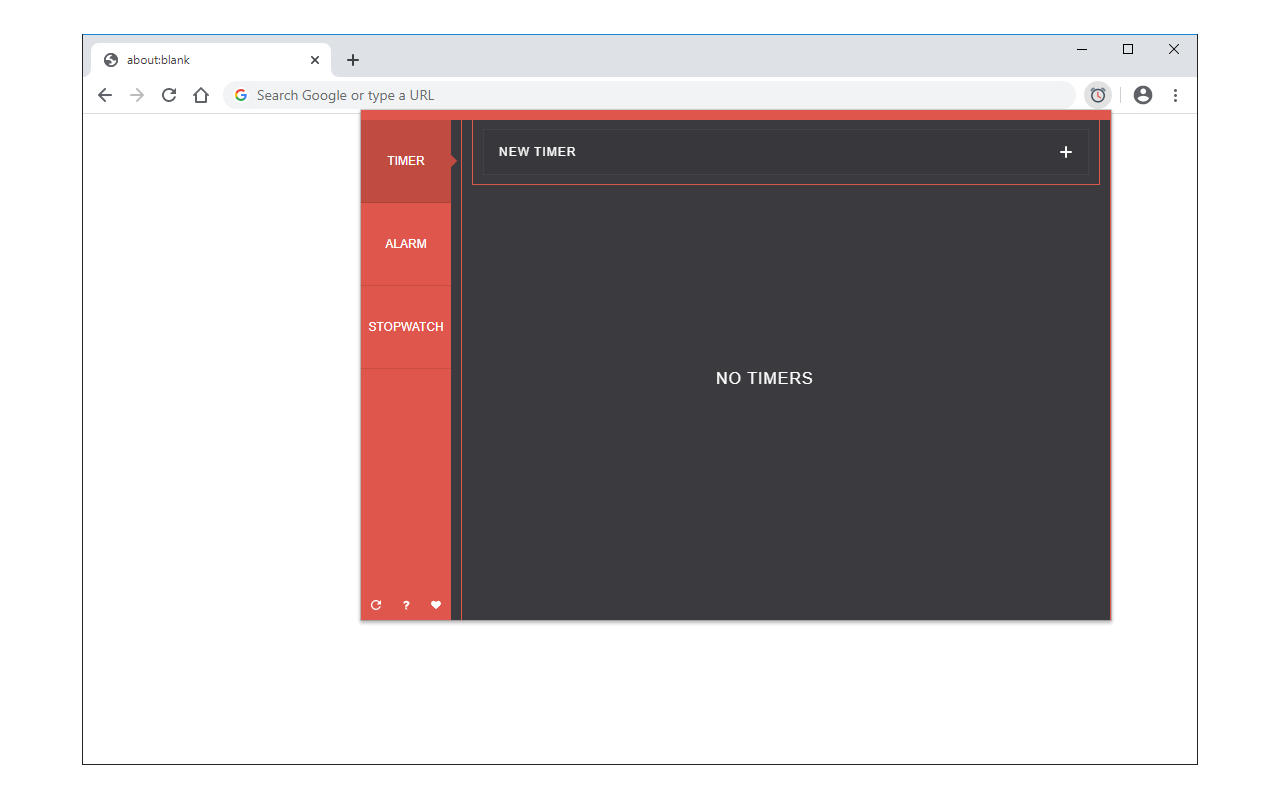 Timer, Alarm & Stopwatch chrome谷歌浏览器插件_扩展第1张截图
