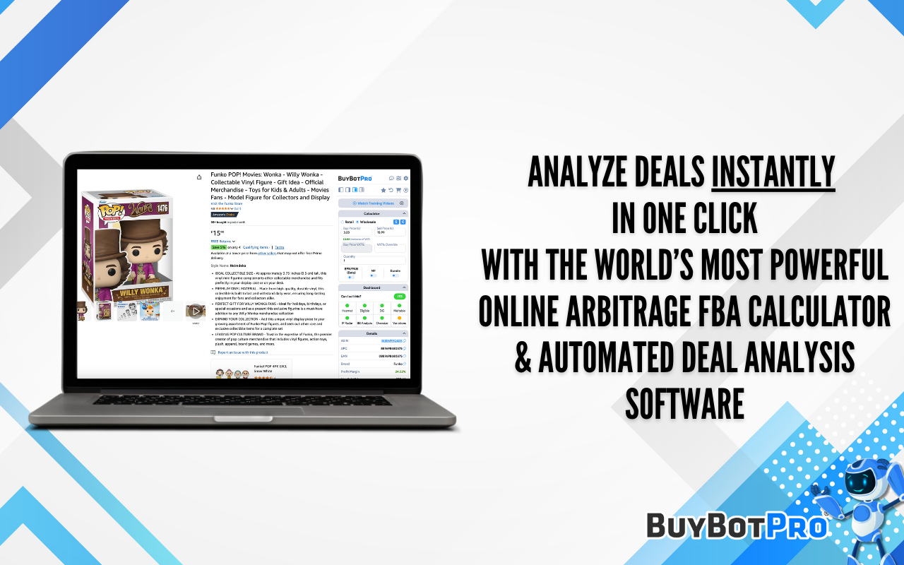 BuyBotPro - Amazon FBA Deal Analyzer chrome谷歌浏览器插件_扩展第2张截图