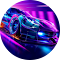 Neon Cars Wallpaper