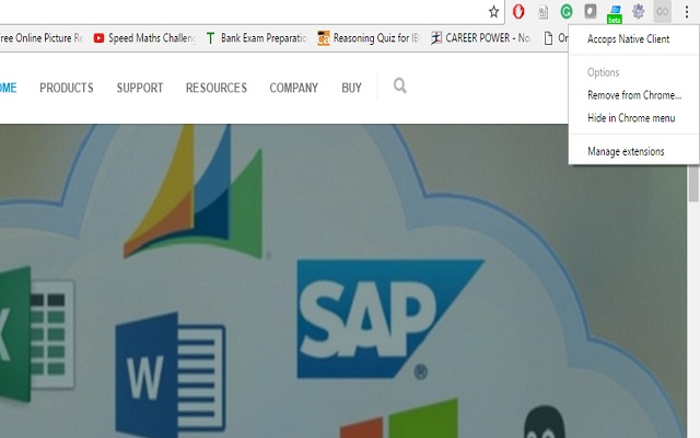 Accops Native Client chrome谷歌浏览器插件_扩展第2张截图