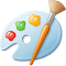 Online-Offline MS Paint Tool