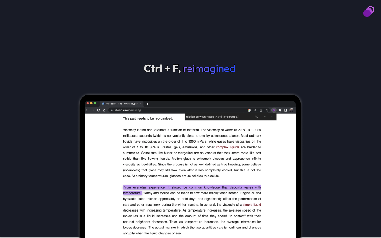 Locus — Smart CTRL + F chrome谷歌浏览器插件_扩展第1张截图