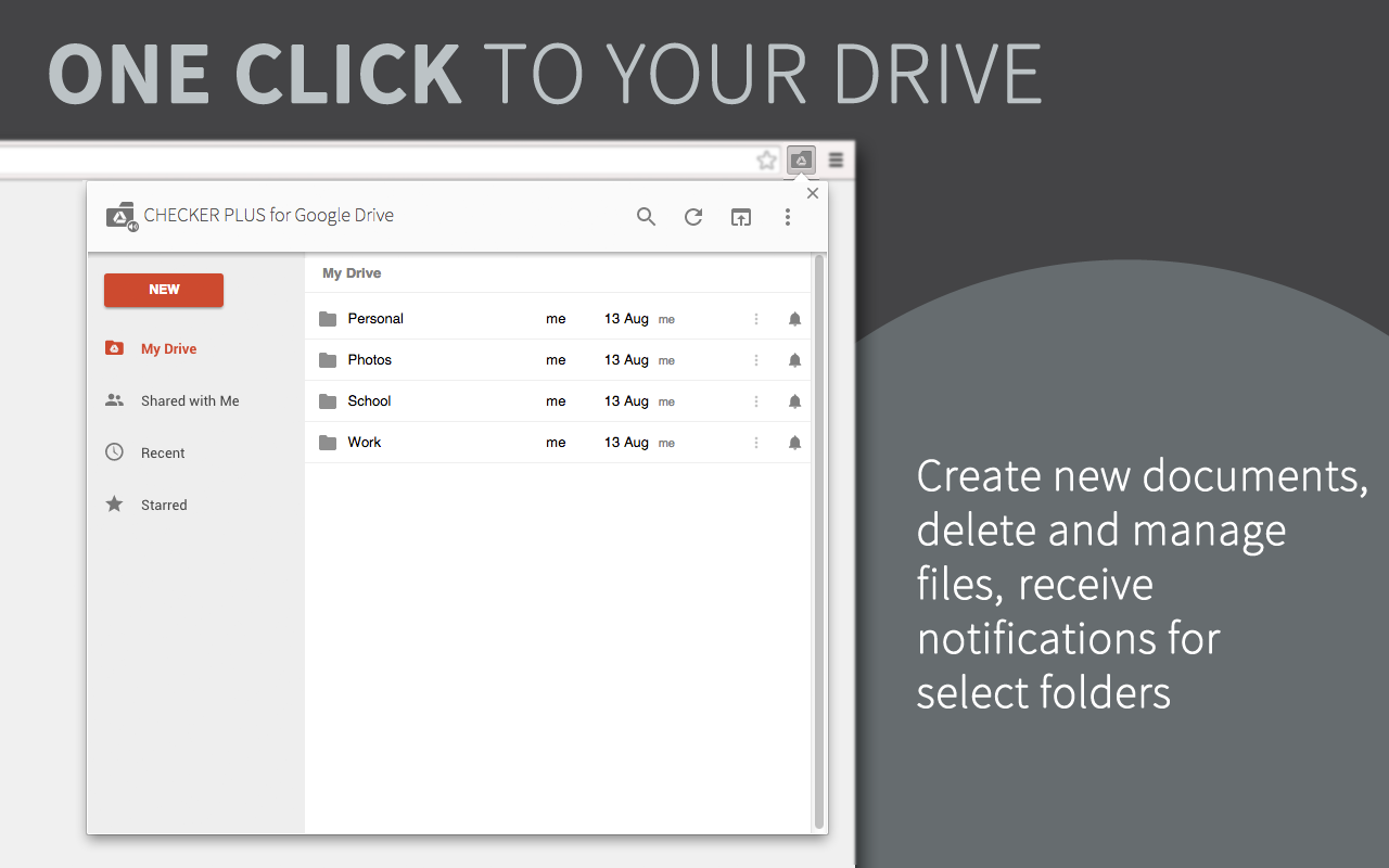 Checker Plus for Google Drive™ chrome谷歌浏览器插件_扩展第2张截图