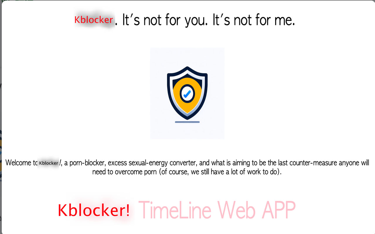 Kblocker PornBlocker chrome谷歌浏览器插件_扩展第1张截图