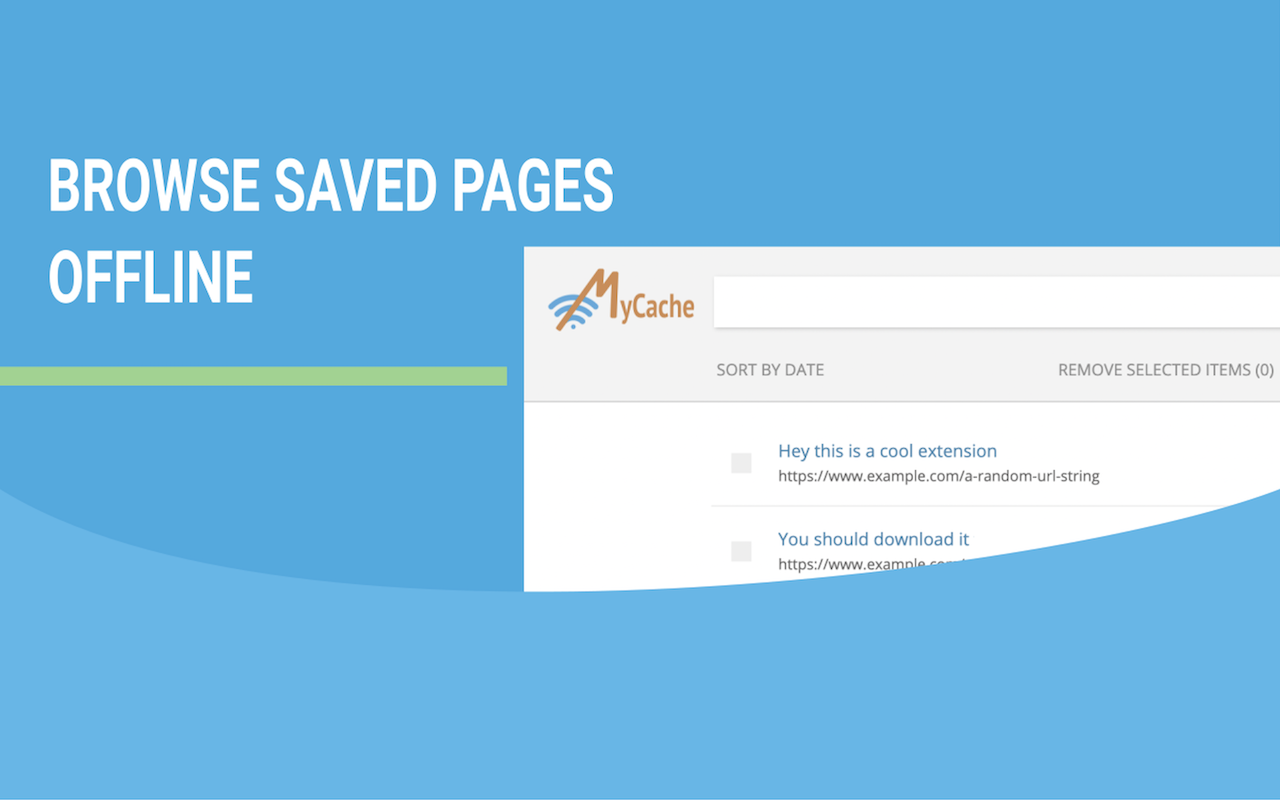 MyCache chrome谷歌浏览器插件_扩展第1张截图