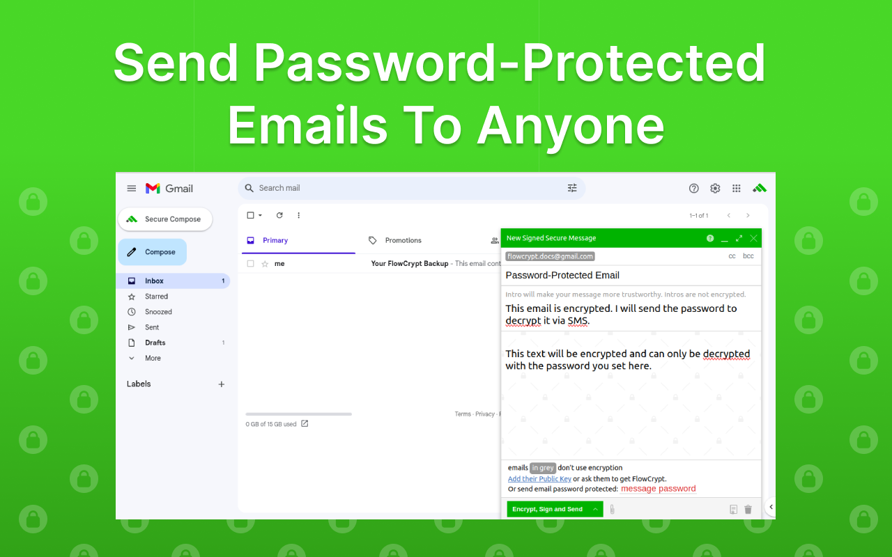 FlowCrypt: Encrypt Gmail with PGP chrome谷歌浏览器插件_扩展第1张截图