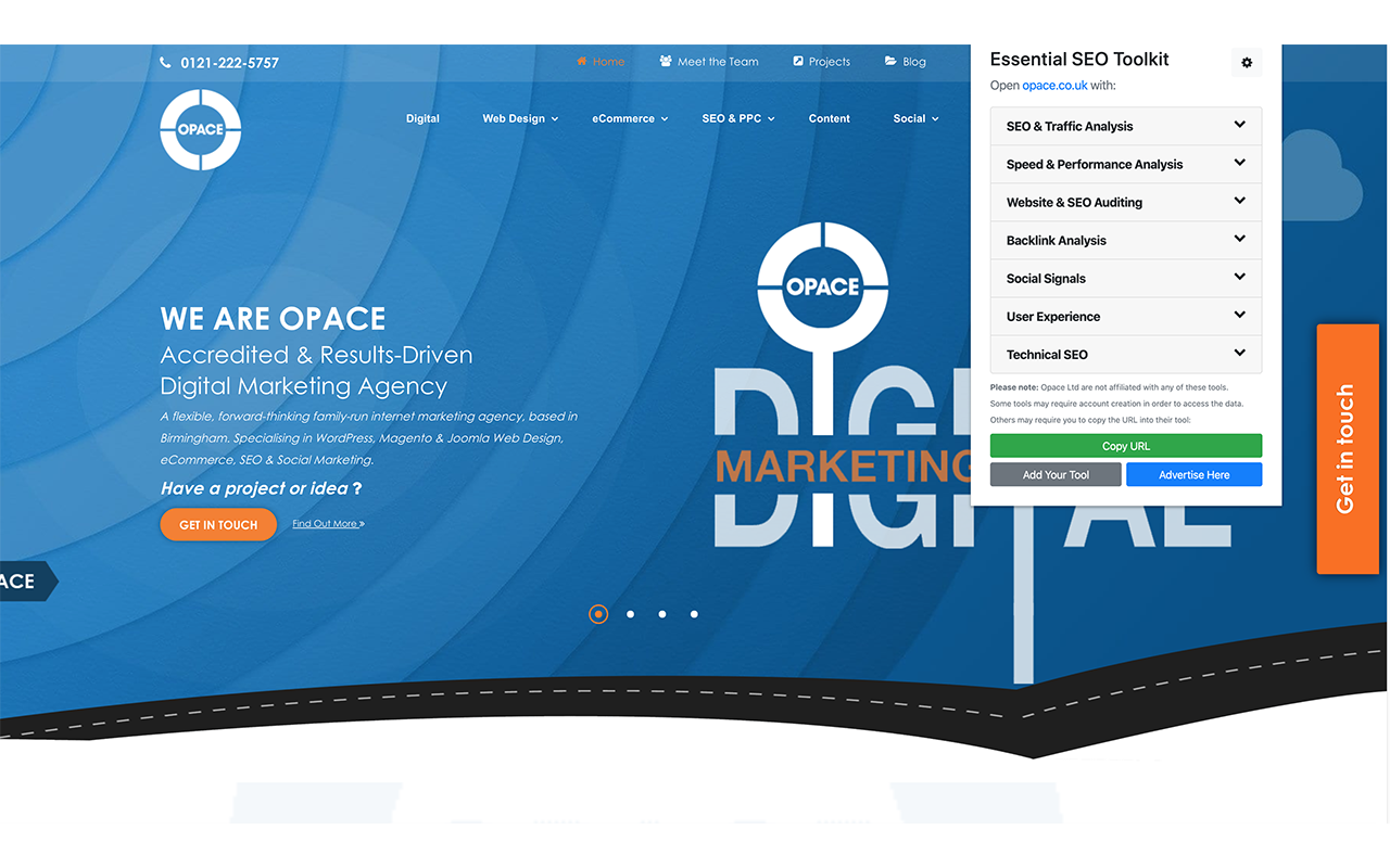Essential SEO Toolkit (SEO Analysis Tool) from Opace chrome谷歌浏览器插件_扩展第3张截图