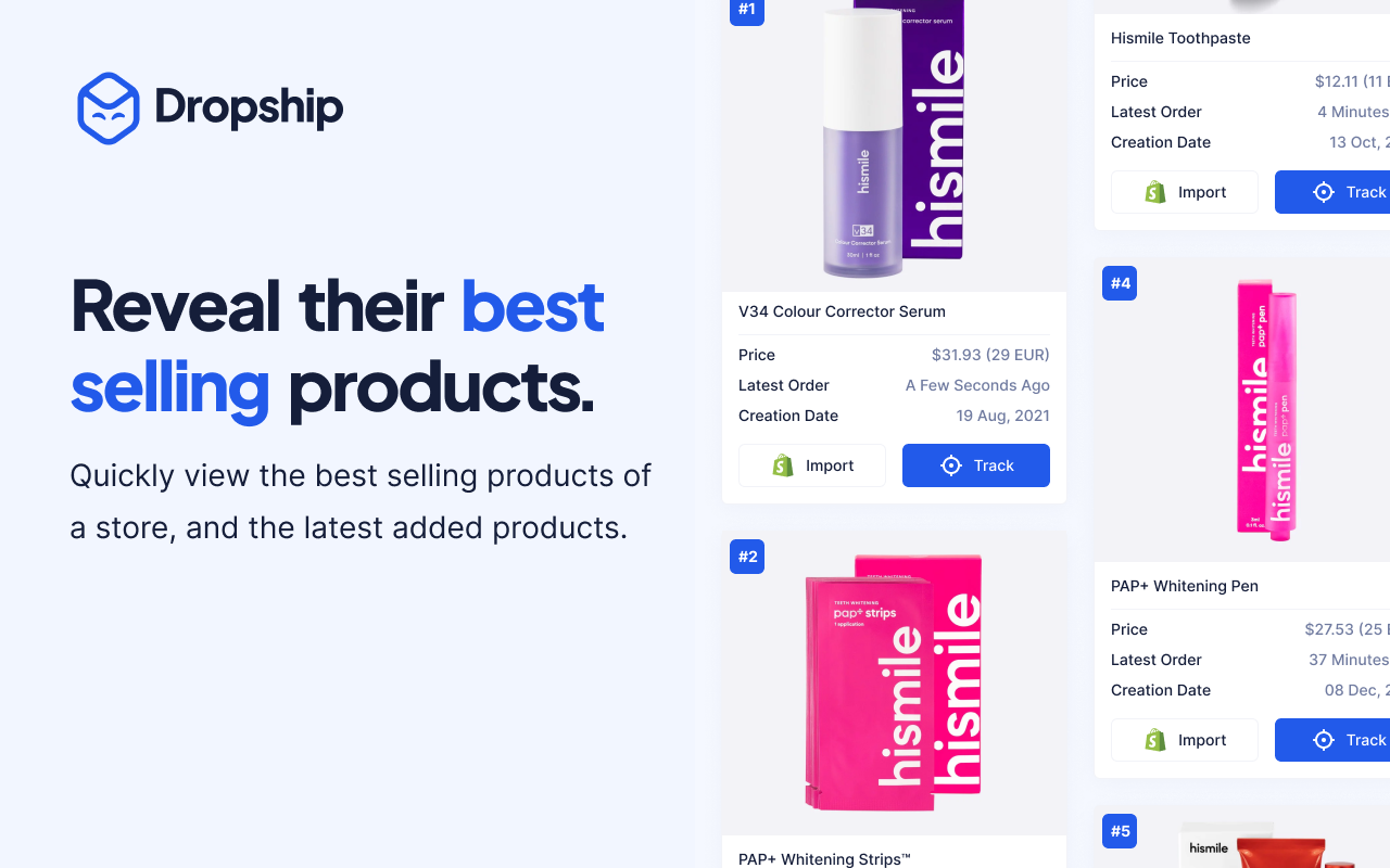 Dropship - Product Research chrome谷歌浏览器插件_扩展第3张截图