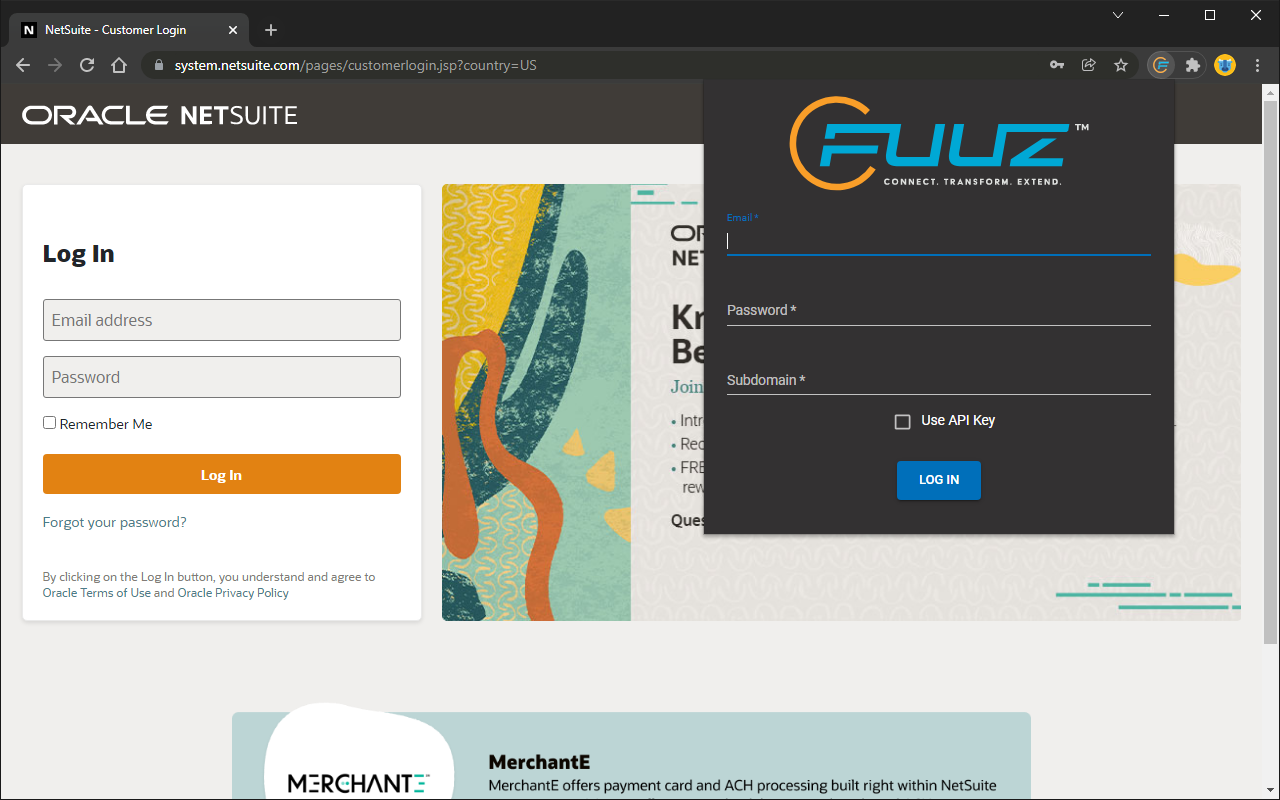 Fuuz Browser Extension chrome谷歌浏览器插件_扩展第2张截图