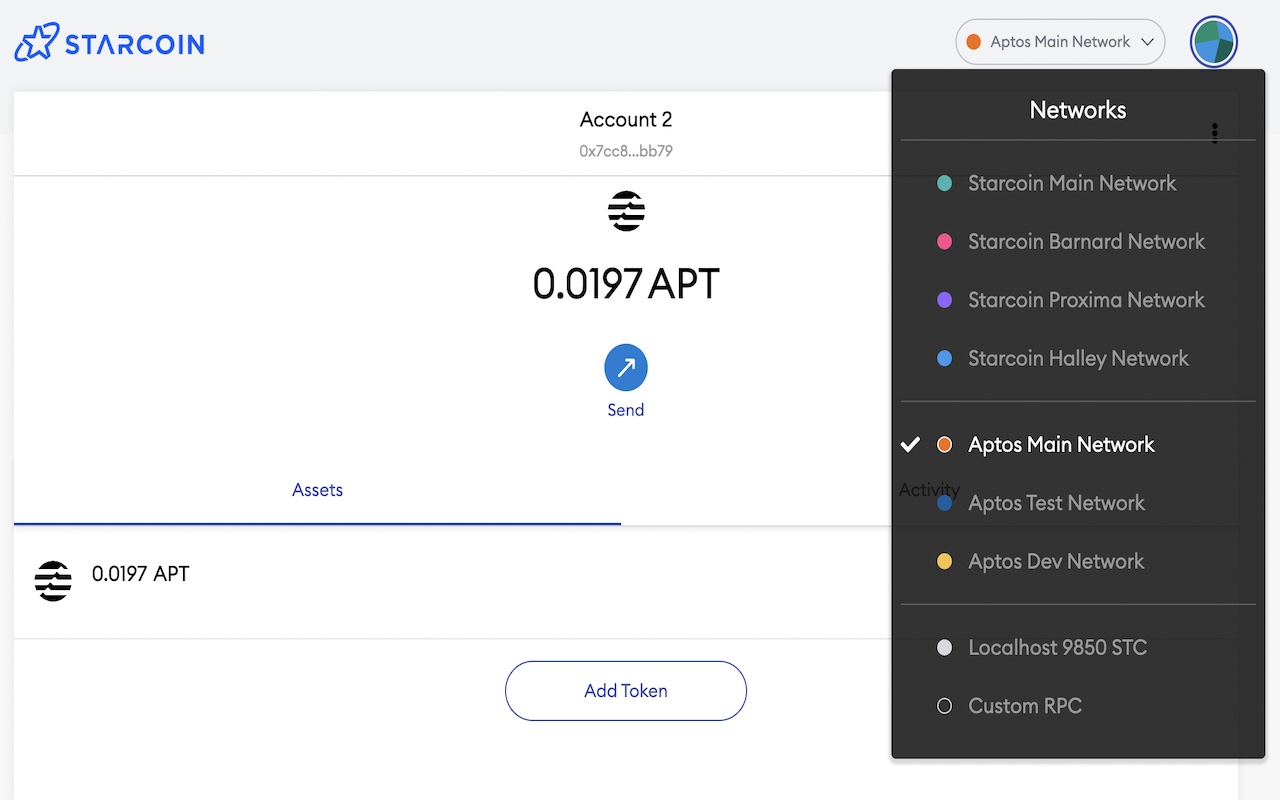 StarMask chrome谷歌浏览器插件_扩展第2张截图