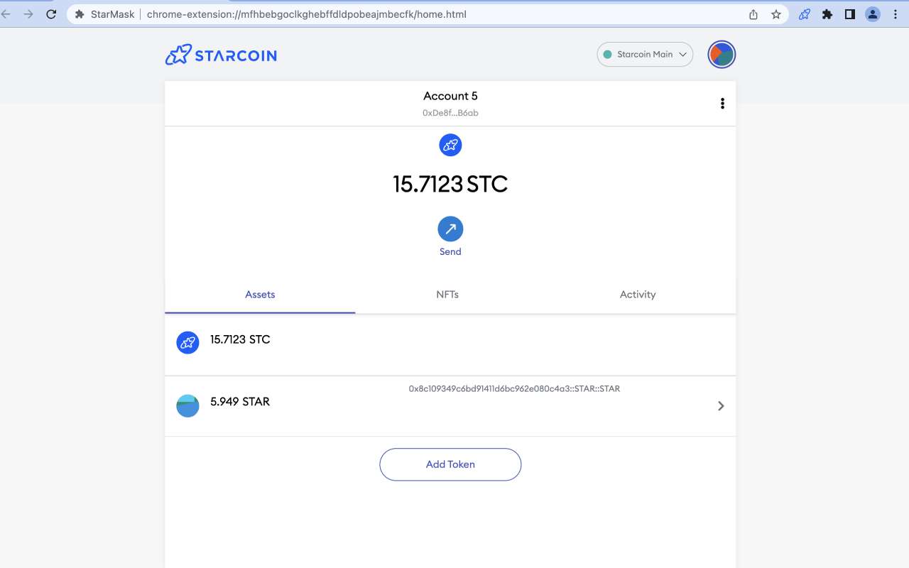 StarMask chrome谷歌浏览器插件_扩展第3张截图