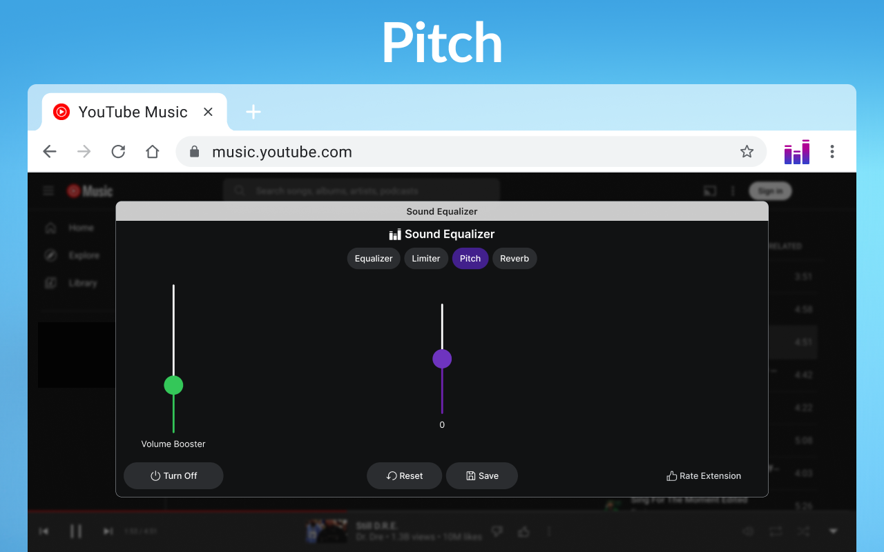 Music Equalizer - Improve Sound for everyone chrome谷歌浏览器插件_扩展第3张截图