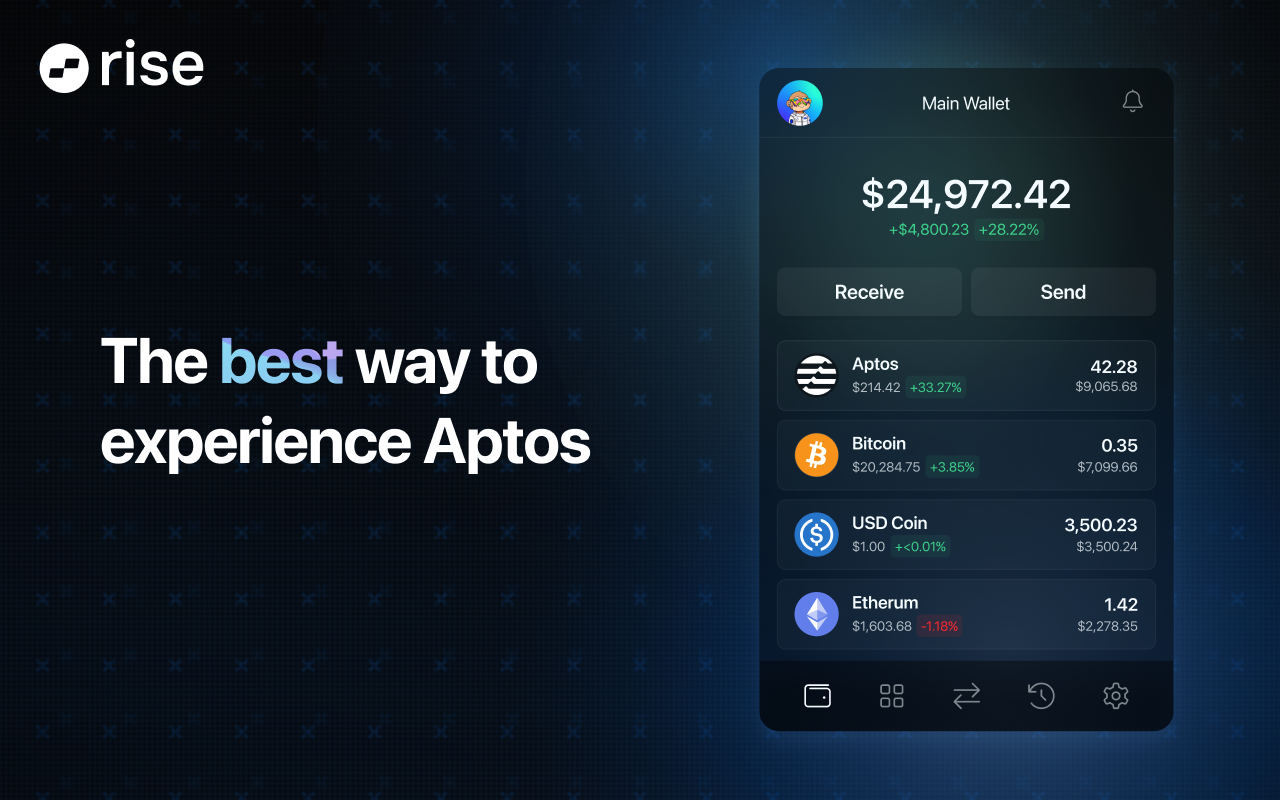 Rise - Aptos Wallet chrome谷歌浏览器插件_扩展第4张截图