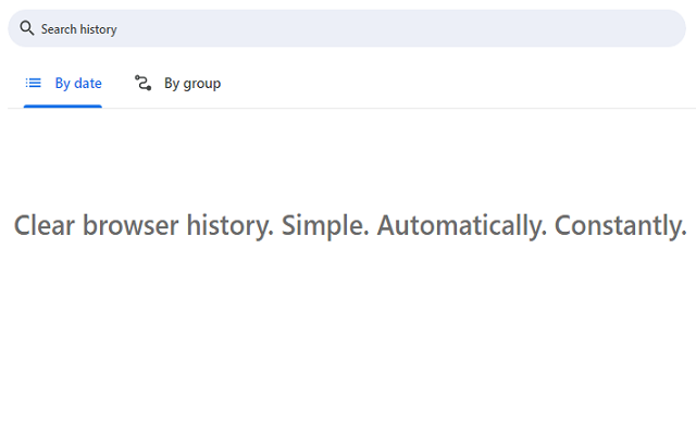 Simple History Cleaner chrome谷歌浏览器插件_扩展第1张截图