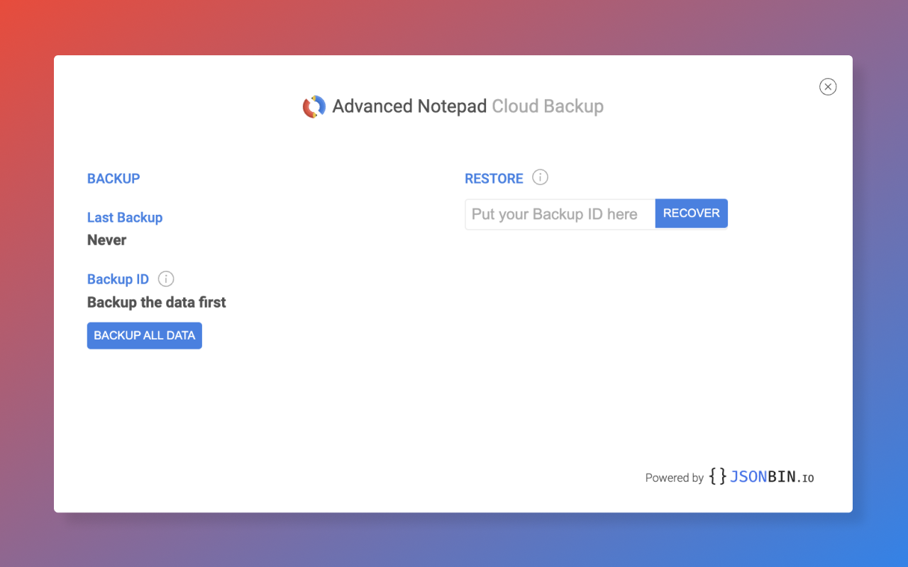 Advanced Notepad chrome谷歌浏览器插件_扩展第3张截图