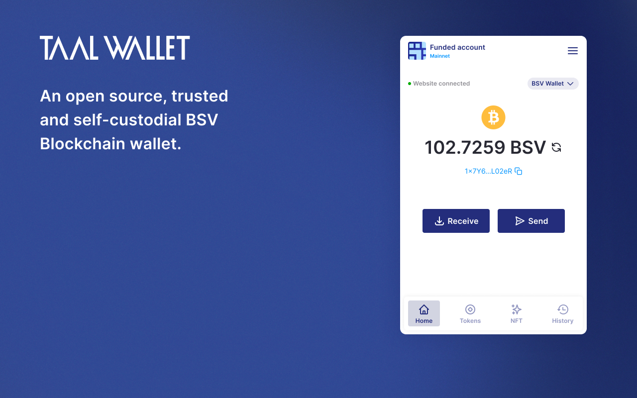 TAAL Wallet chrome谷歌浏览器插件_扩展第3张截图