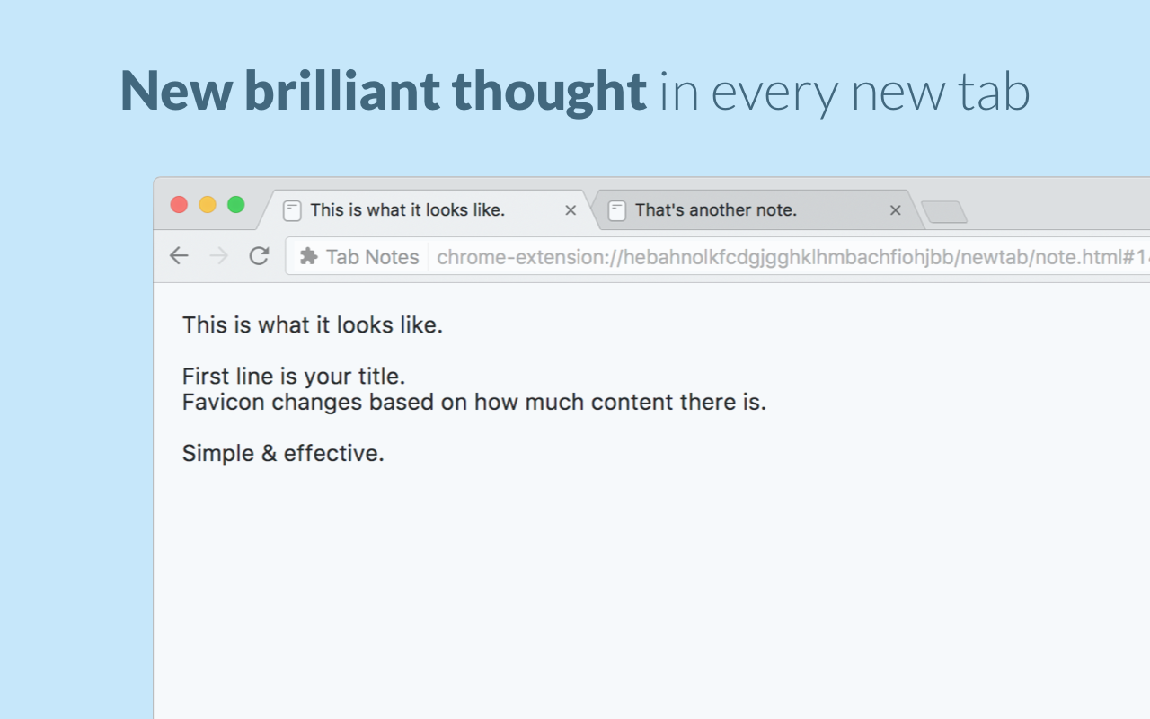 Tab Notes chrome谷歌浏览器插件_扩展第3张截图