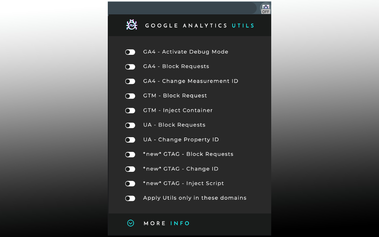 Google Analytics UTILS chrome谷歌浏览器插件_扩展第3张截图