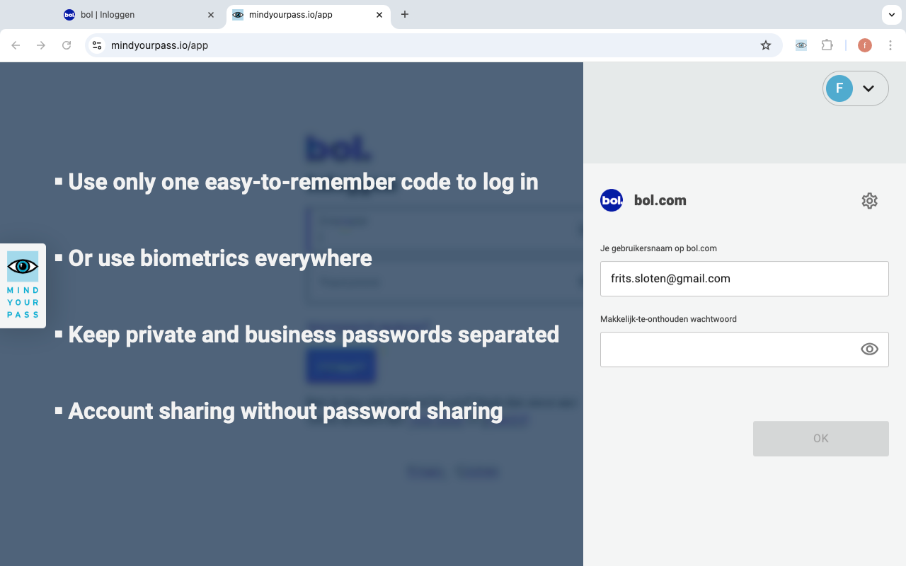 MindYourPass – Password Manager chrome谷歌浏览器插件_扩展第2张截图