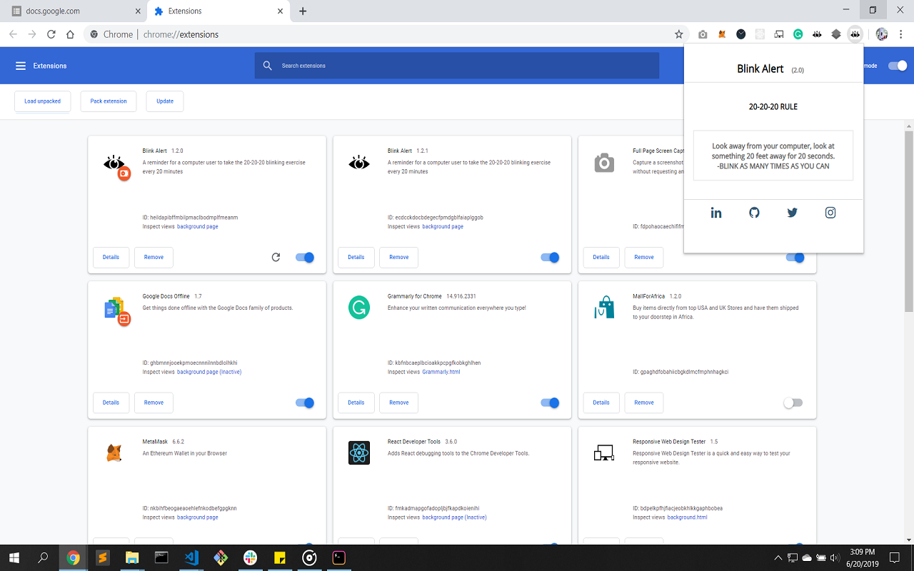 Blink Alert chrome谷歌浏览器插件_扩展第3张截图