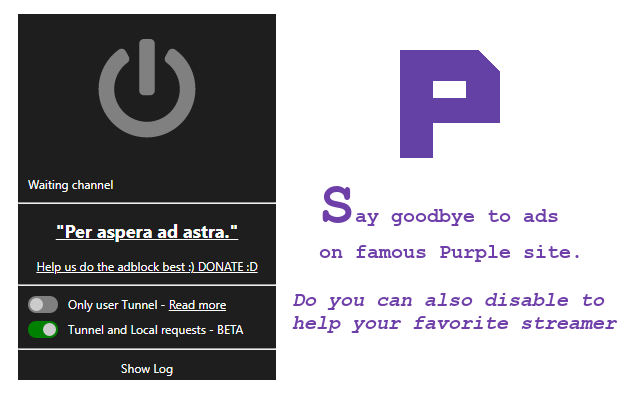Purple Ads Blocker chrome谷歌浏览器插件_扩展第1张截图