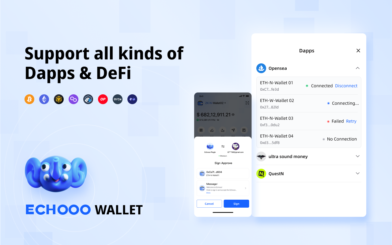 Echooo Wallet chrome谷歌浏览器插件_扩展第2张截图