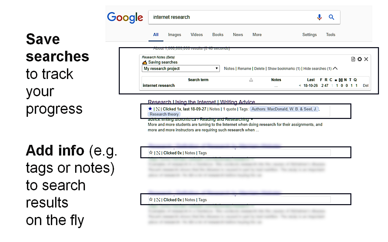 Research Notes chrome谷歌浏览器插件_扩展第1张截图