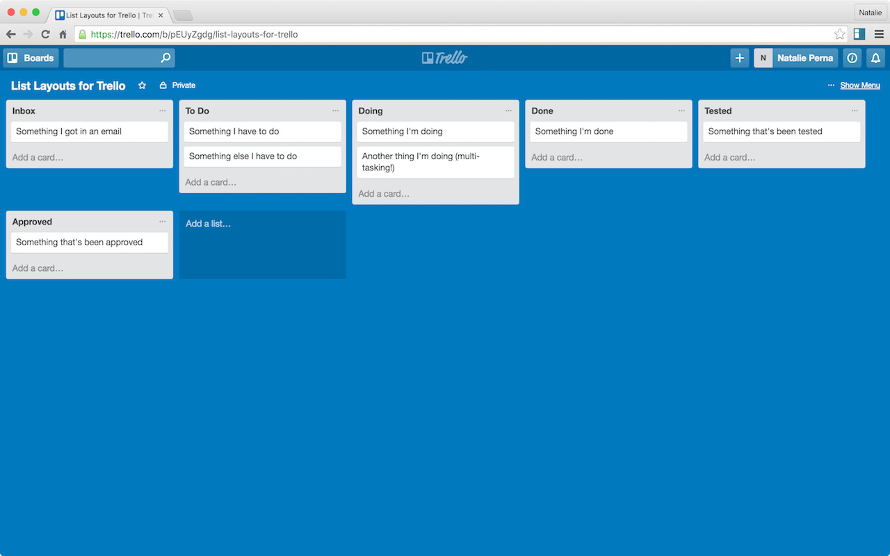 [DEPRECATED] List Layouts for Trello chrome谷歌浏览器插件_扩展第1张截图