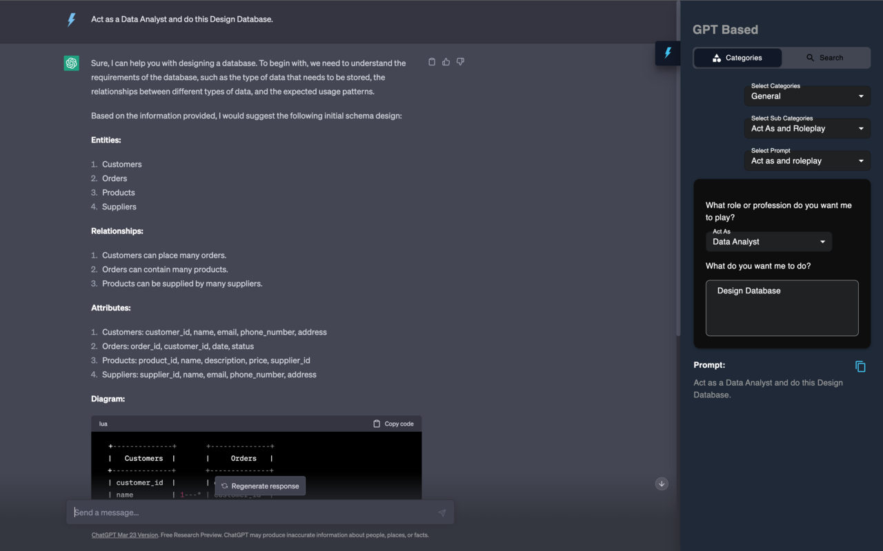 GPT Based - A Powerful ChatGPT Prompt Generator chrome谷歌浏览器插件_扩展第3张截图