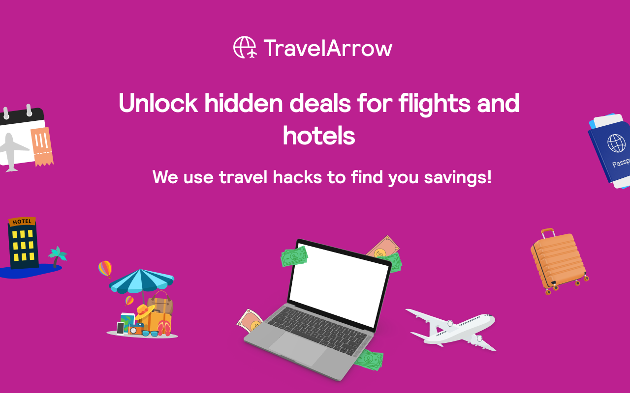TravelArrow - Your Virtual Travel Agent chrome谷歌浏览器插件_扩展第1张截图