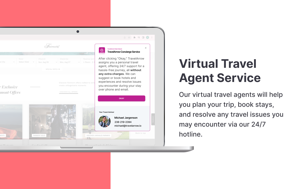 TravelArrow - Your Virtual Travel Agent chrome谷歌浏览器插件_扩展第2张截图