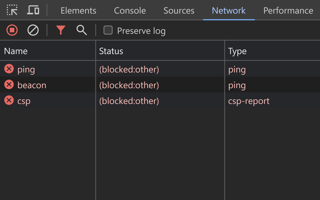 Ping Blocker chrome谷歌浏览器插件_扩展第1张截图