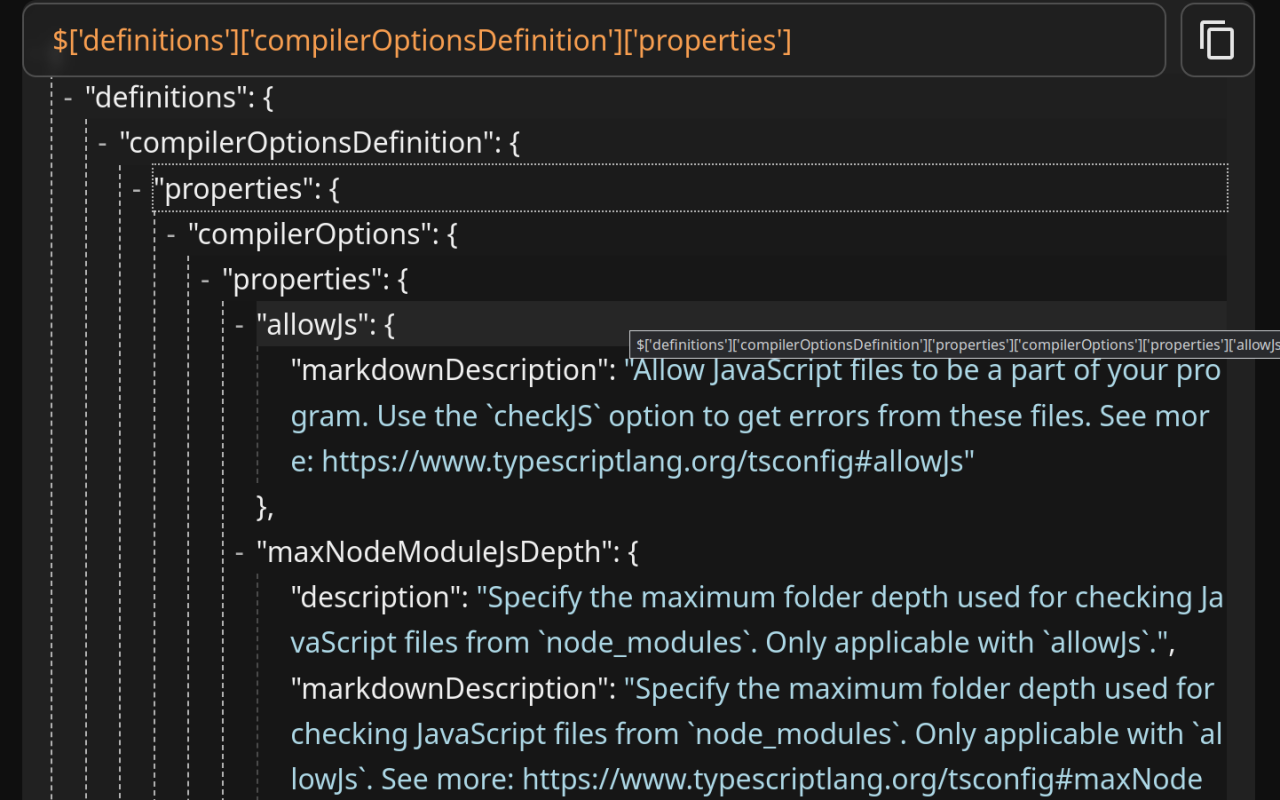 Functional JSON viewer chrome谷歌浏览器插件_扩展第2张截图