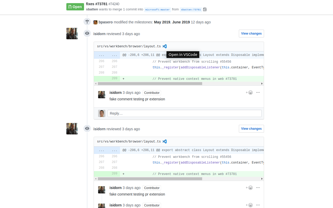 Open GitHub in IDE chrome谷歌浏览器插件_扩展第2张截图