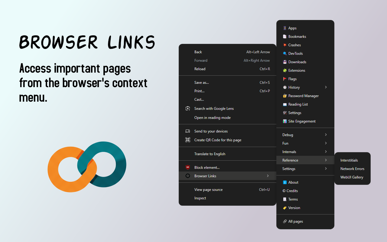 Browser Links chrome谷歌浏览器插件_扩展第1张截图
