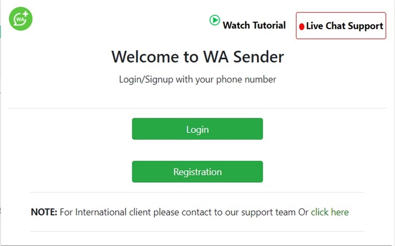 WA Sender Lite chrome谷歌浏览器插件_扩展第1张截图