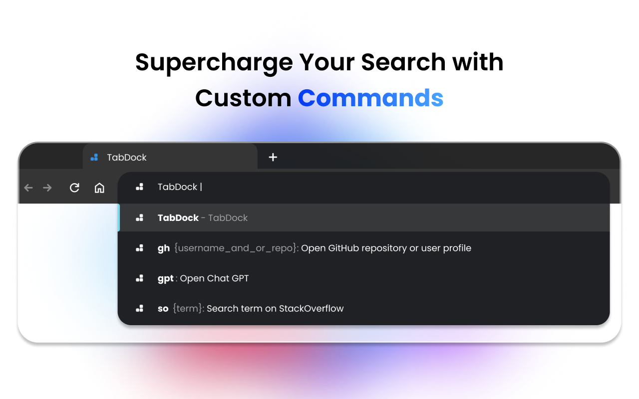TabDock chrome谷歌浏览器插件_扩展第2张截图