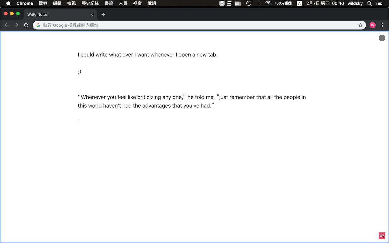 Tab Notes chrome谷歌浏览器插件_扩展第1张截图