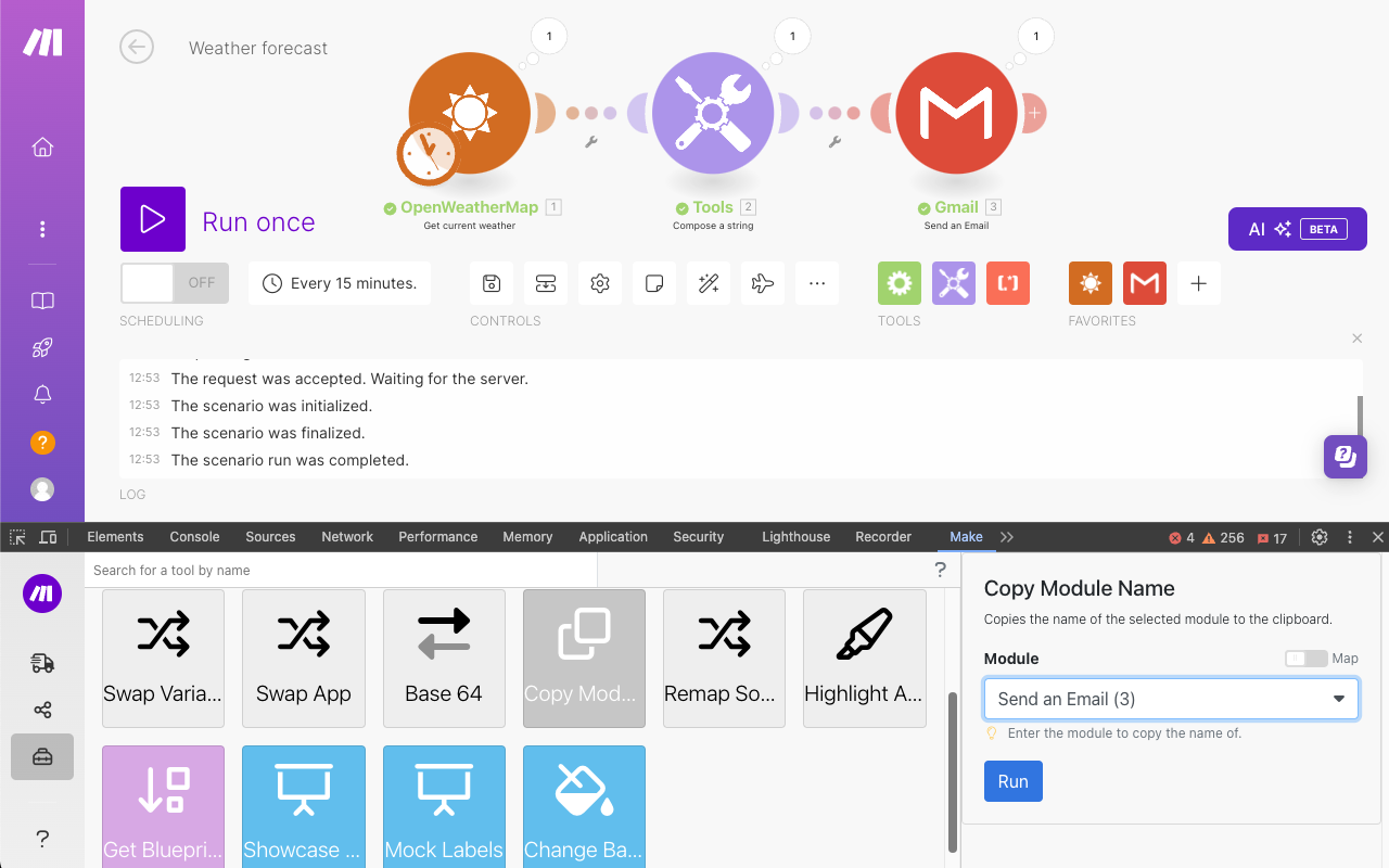 Make DevTool chrome谷歌浏览器插件_扩展第1张截图