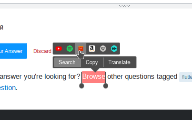 SelectON — selection popup. Copy & search chrome谷歌浏览器插件_扩展第2张截图