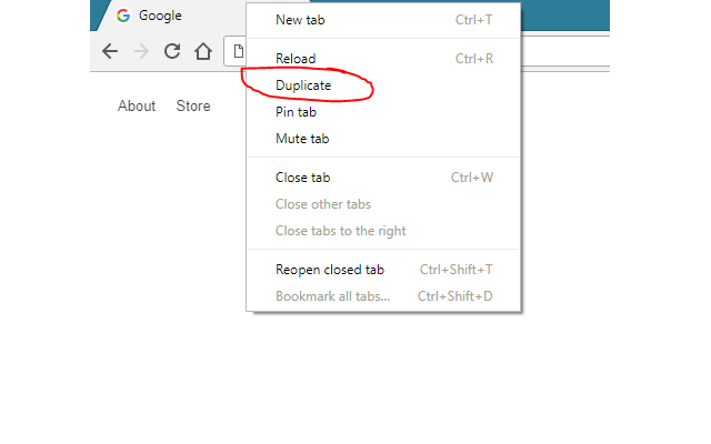 Duplicate Tab chrome谷歌浏览器插件_扩展第2张截图