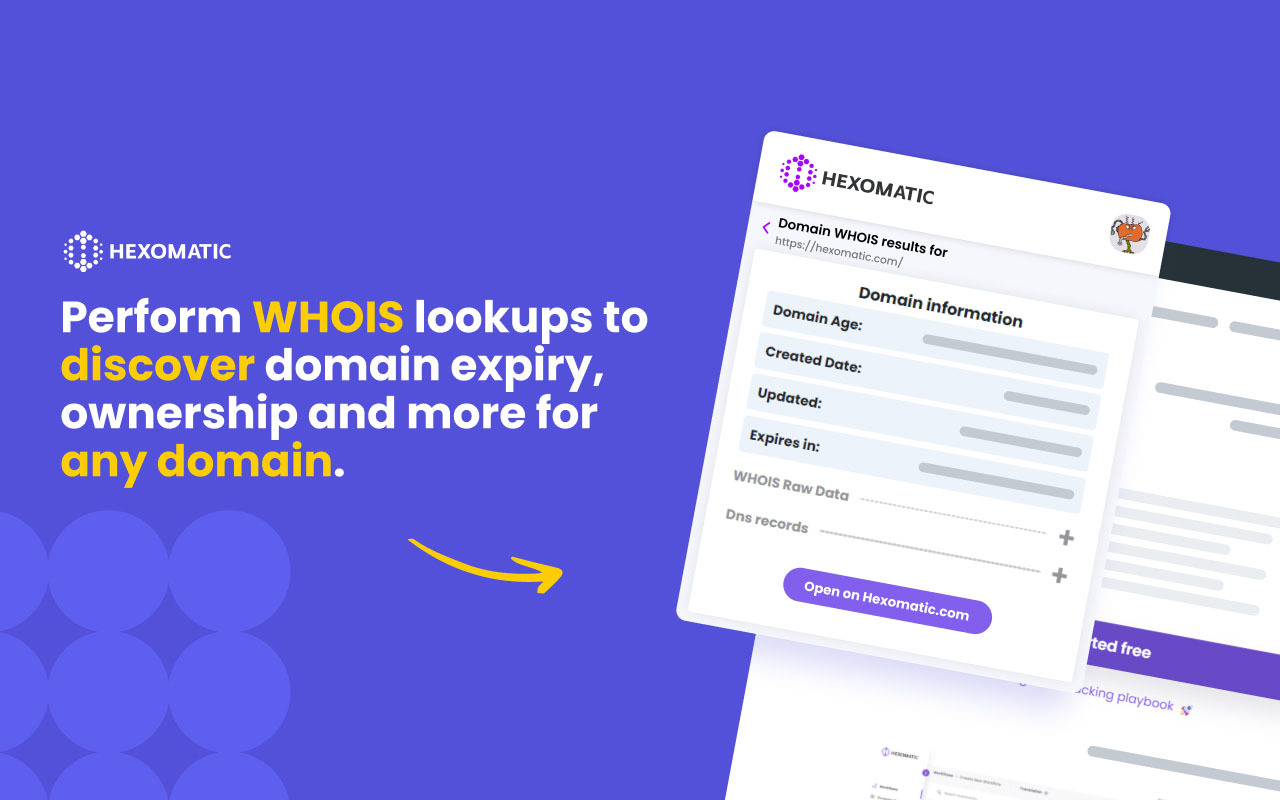 Hexomatic chrome谷歌浏览器插件_扩展第3张截图