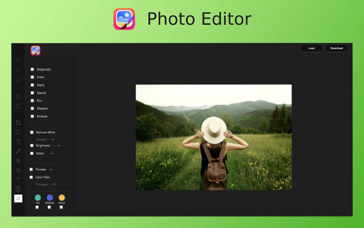 Photo Editor chrome谷歌浏览器插件_扩展第1张截图