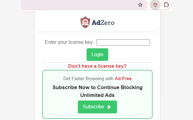 AdZero ad blocker chrome谷歌浏览器插件_扩展第1张截图