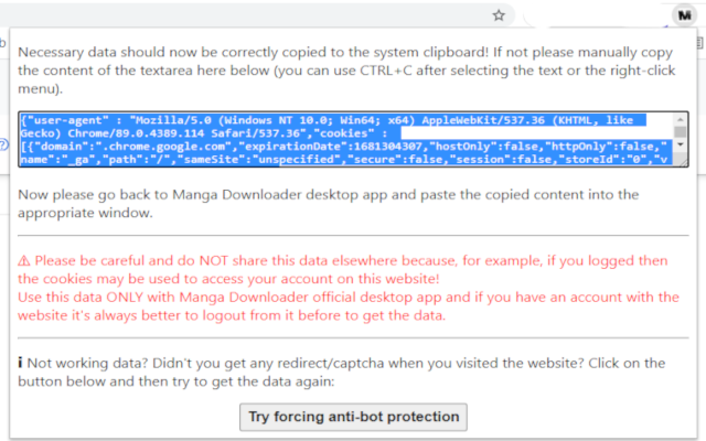 Manga Downloader Assistant chrome谷歌浏览器插件_扩展第2张截图